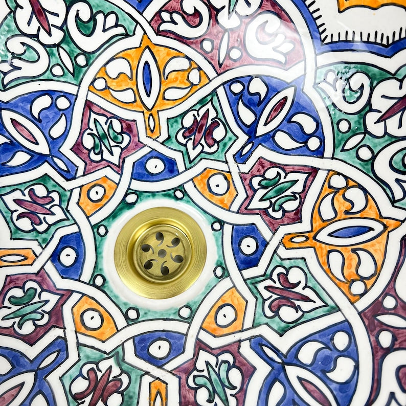 Vasque Marocaine en céramique #493