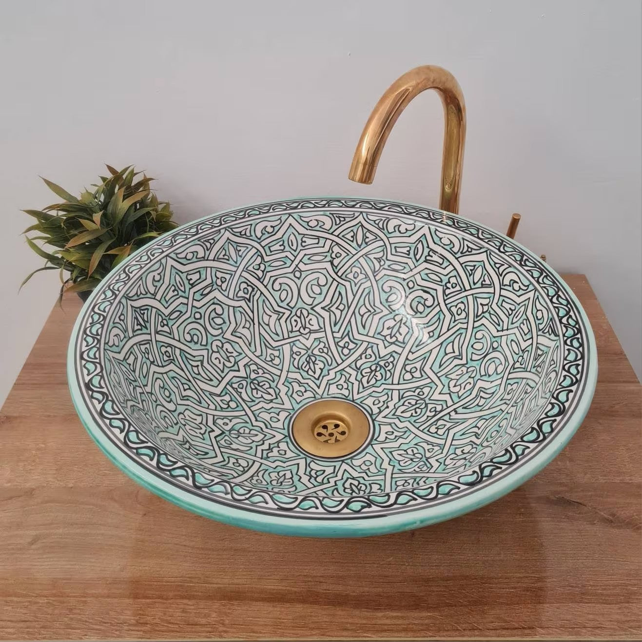 Vasque Marocaine en céramique fait main #90
