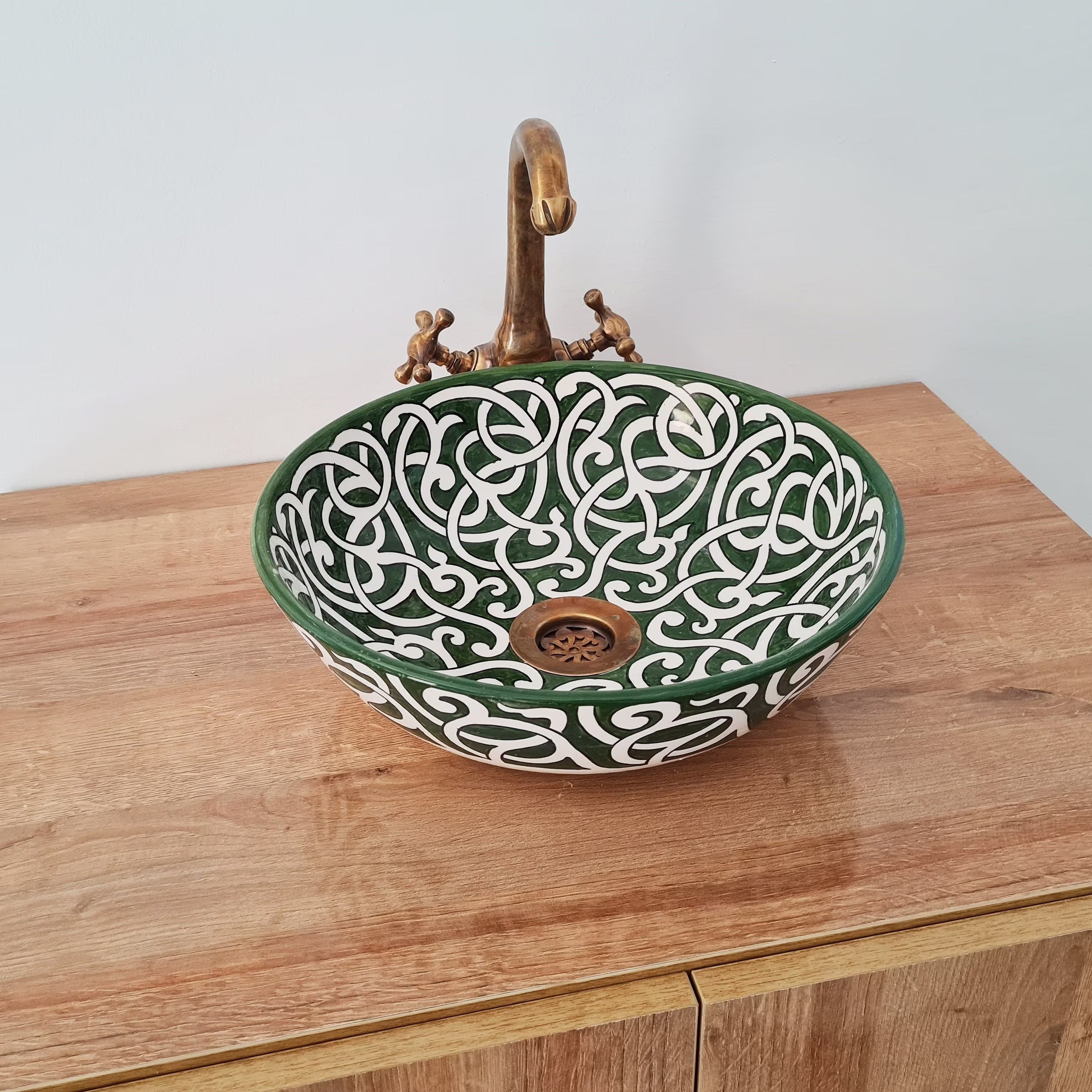 Vasque Marocaine en céramique fait main #198