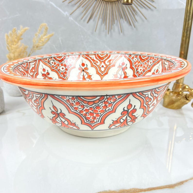 Vasque Marocaine en céramique #494