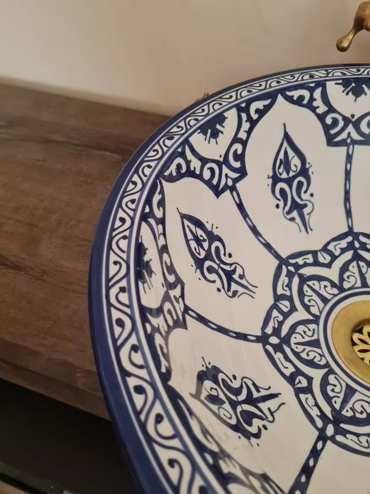Vasque Marocaine en céramique fait main #164