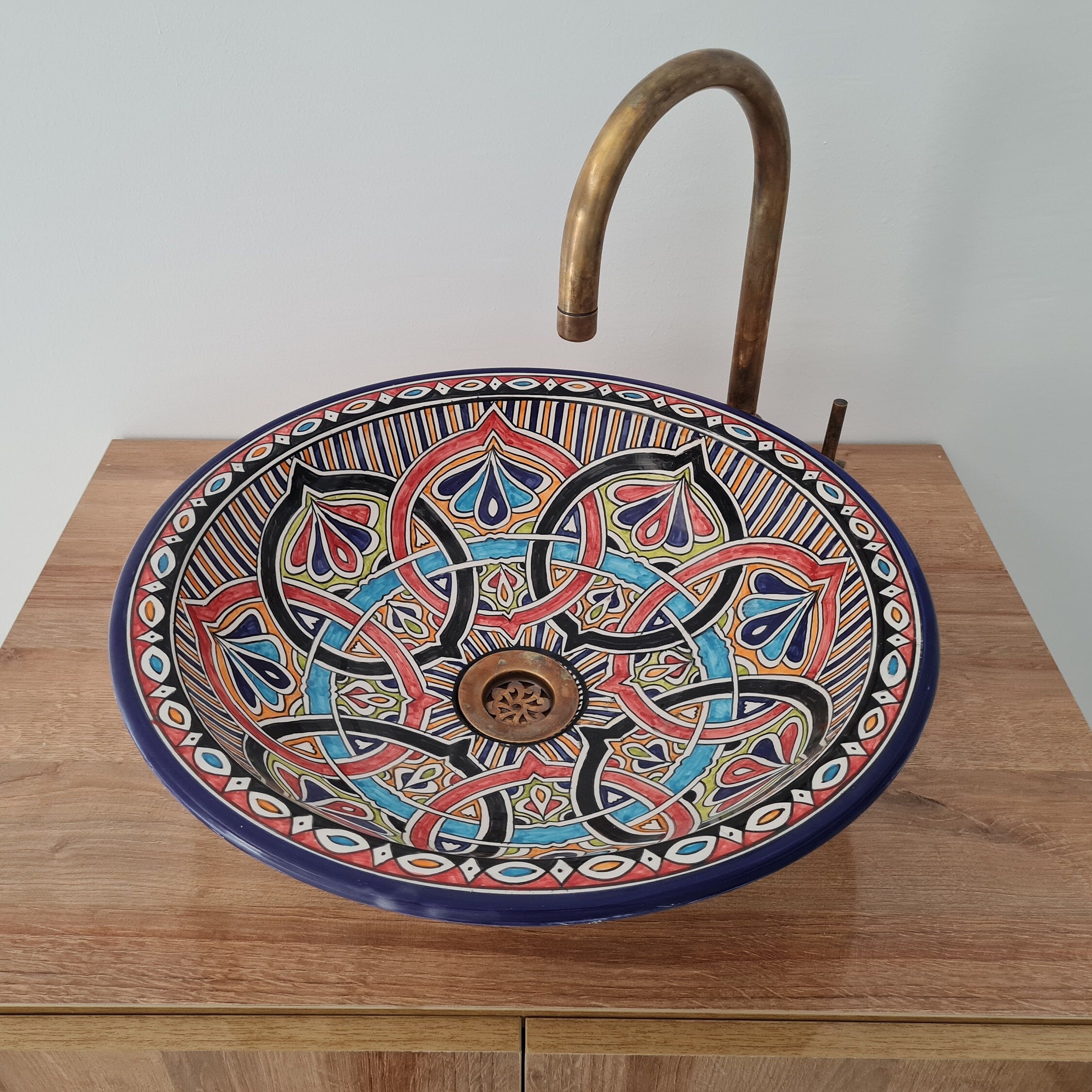 Vasque Marocaine en céramique fait main #180