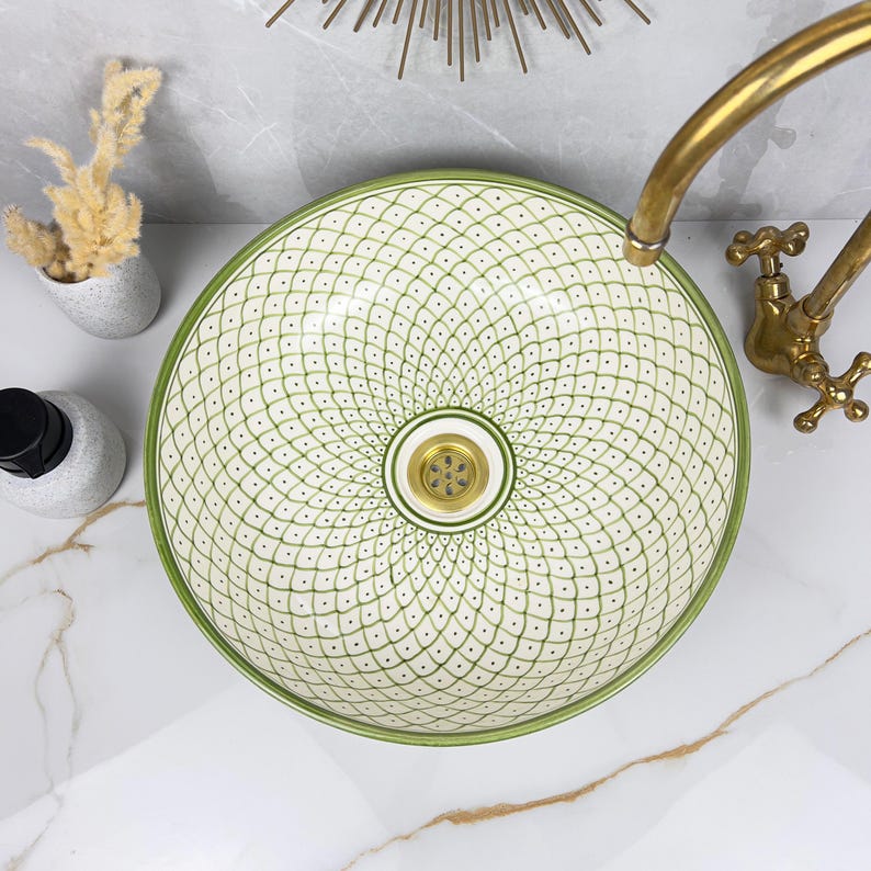 Vasque Marocaine en céramique #487