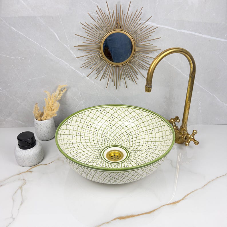 Vasque Marocaine en céramique #487