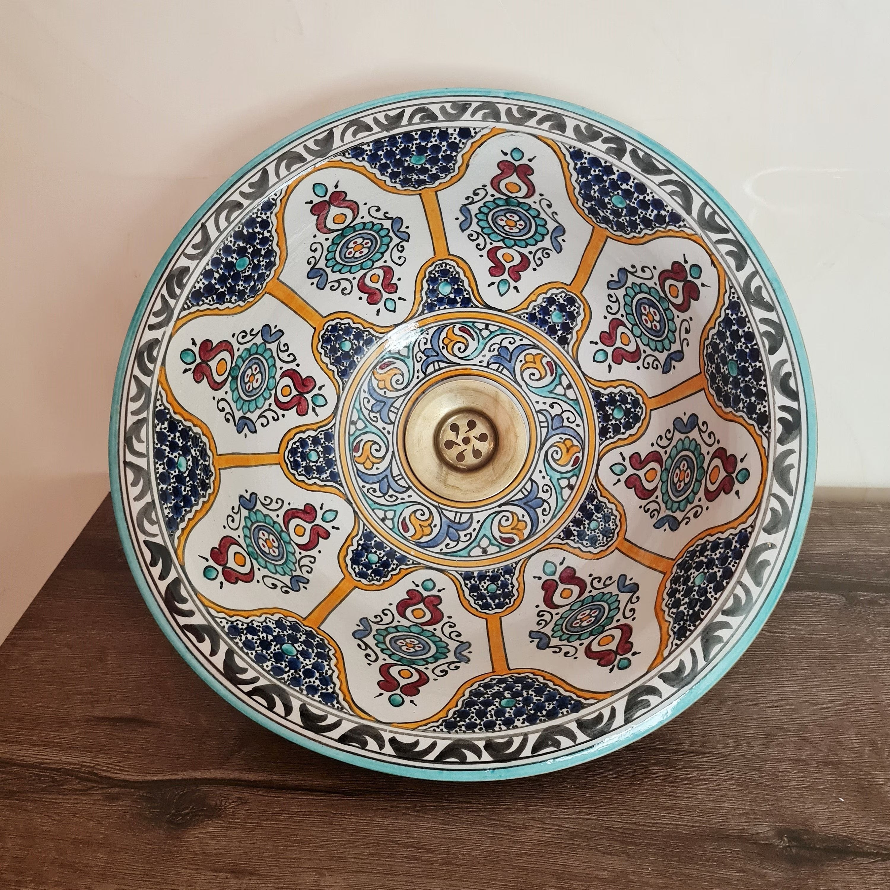 Vasque Marocaine en céramique fait main #186
