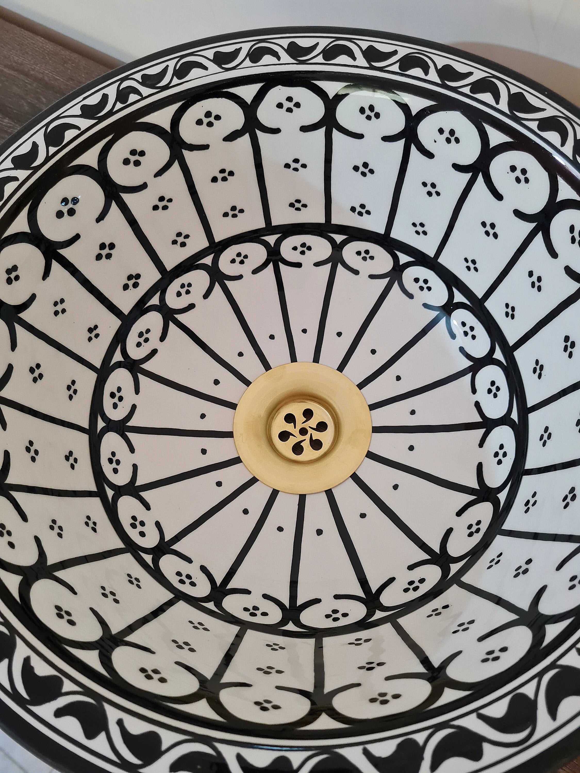 Vasque Marocaine en céramique fait main #189