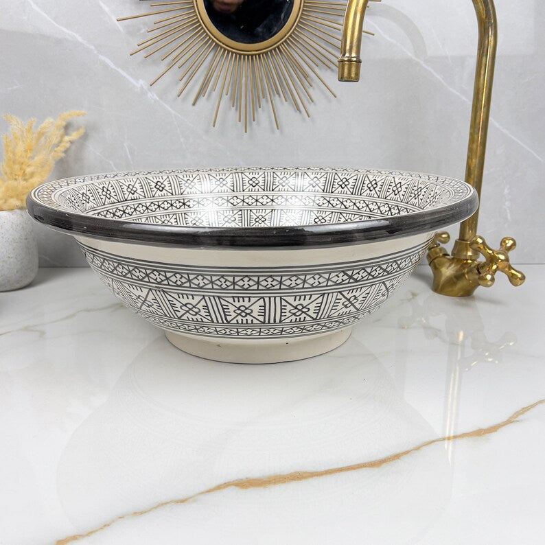 Vasque Marocaine en céramique #488