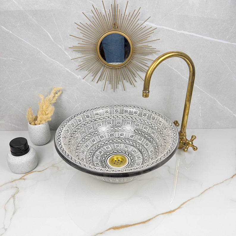 Vasque Marocaine en céramique #488