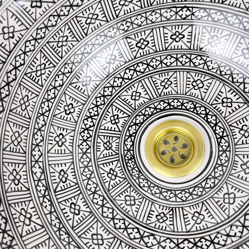 Vasque Marocaine en céramique #488