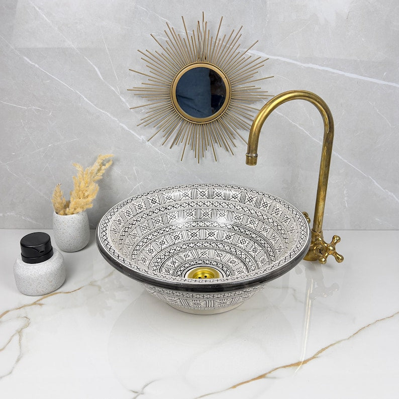 Vasque Marocaine en céramique #488