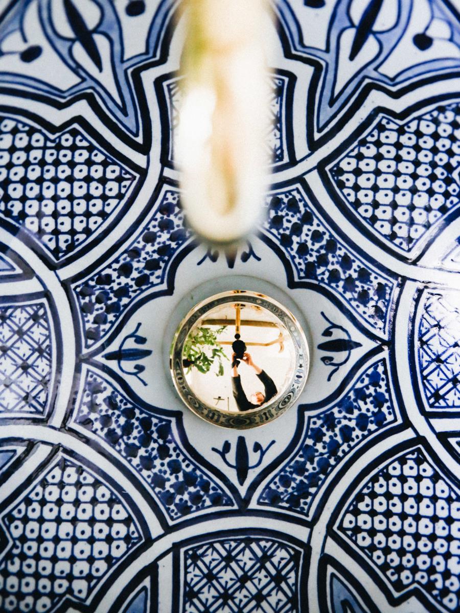 Authentique Vasque Marocaine en céramique pour salle de bain - vasque de salle bain #2