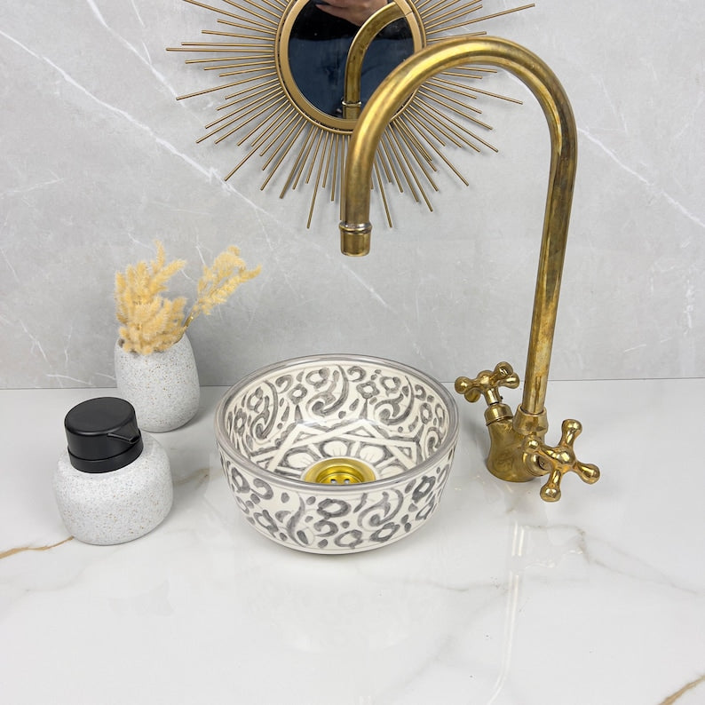 Vasque Marocaine en céramique #491