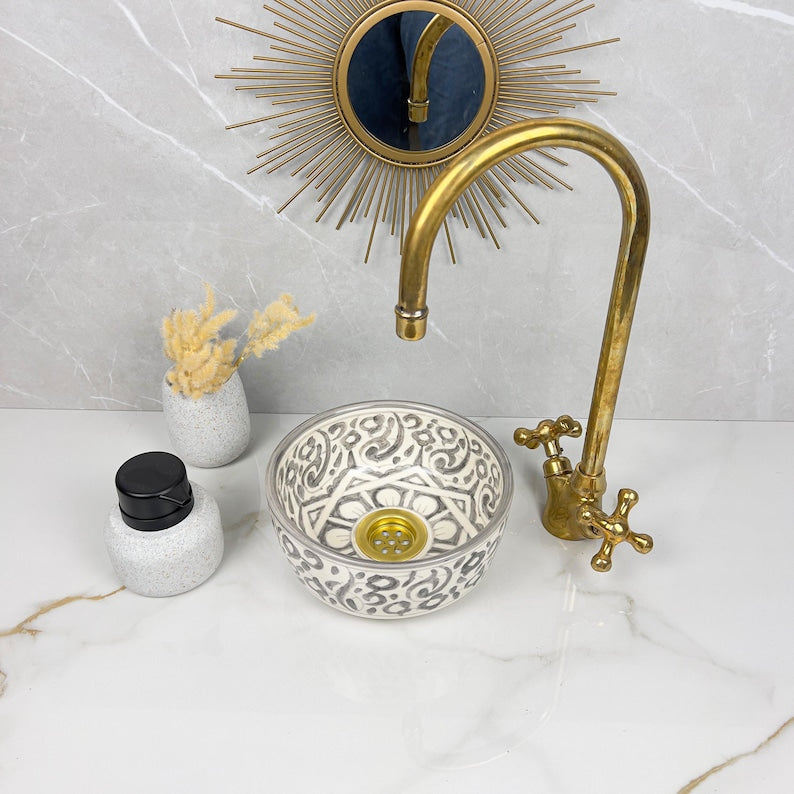 Vasque Marocaine en céramique #491