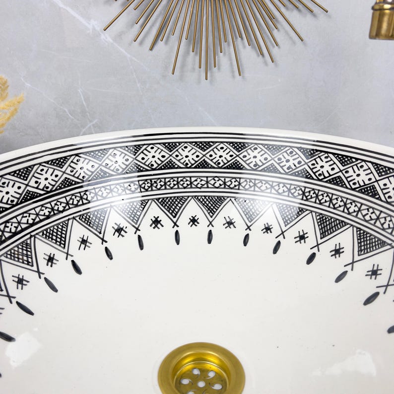 Vasque Marocaine en céramique #492