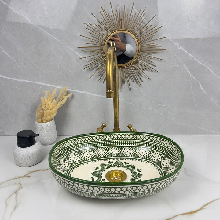vasque marocaine artisanale bleue salle de bain marocaine Archives - Rose des Sa vasque marocaine artisanale bleue salle de bain marocaine Archives - Rose des Sa