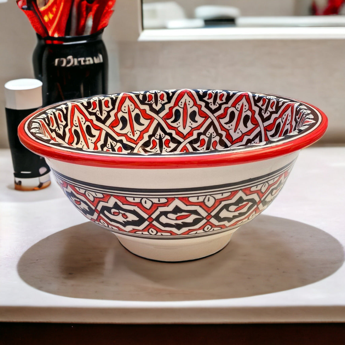 Évier Marocain en céramique pour salle de bain - Lavabo Marocain- Bathroom sink  #17