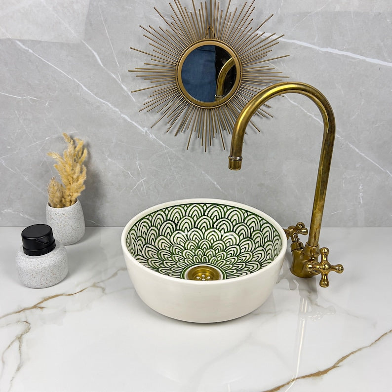 Vasque Marocaine en céramique #470