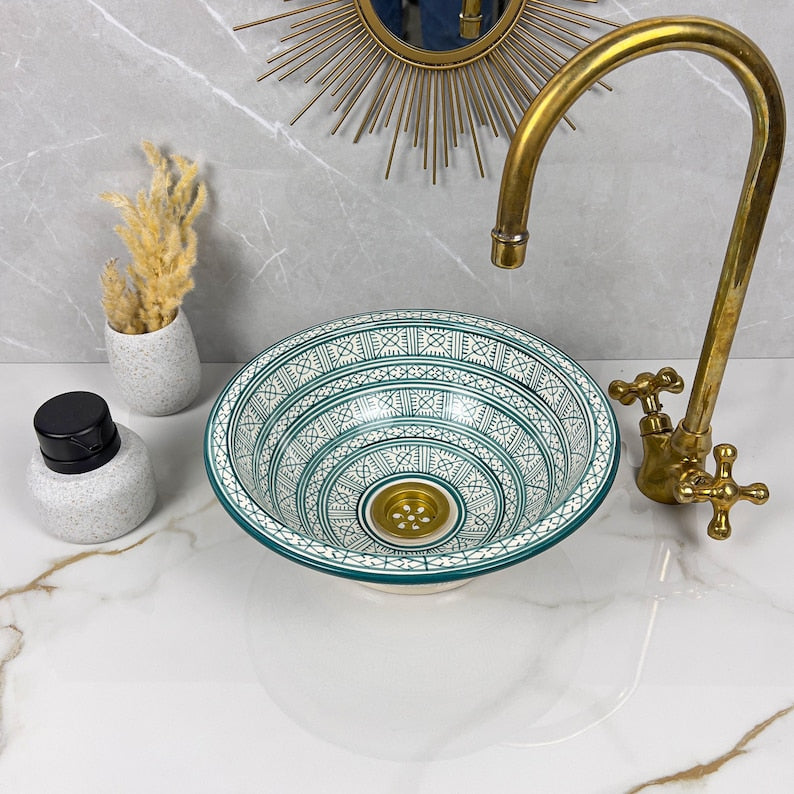 Vasque Marocaine en céramique #472