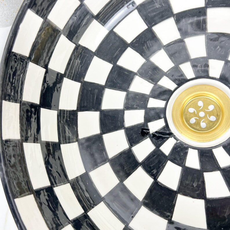 Vasque Marocaine en céramique #454