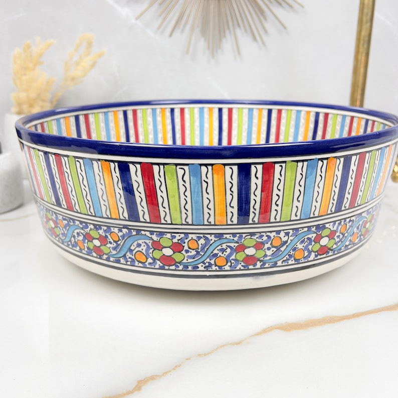 Vasque Marocaine en céramique #455