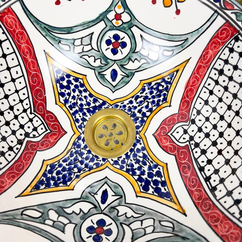 Vasque Marocaine en céramique #477