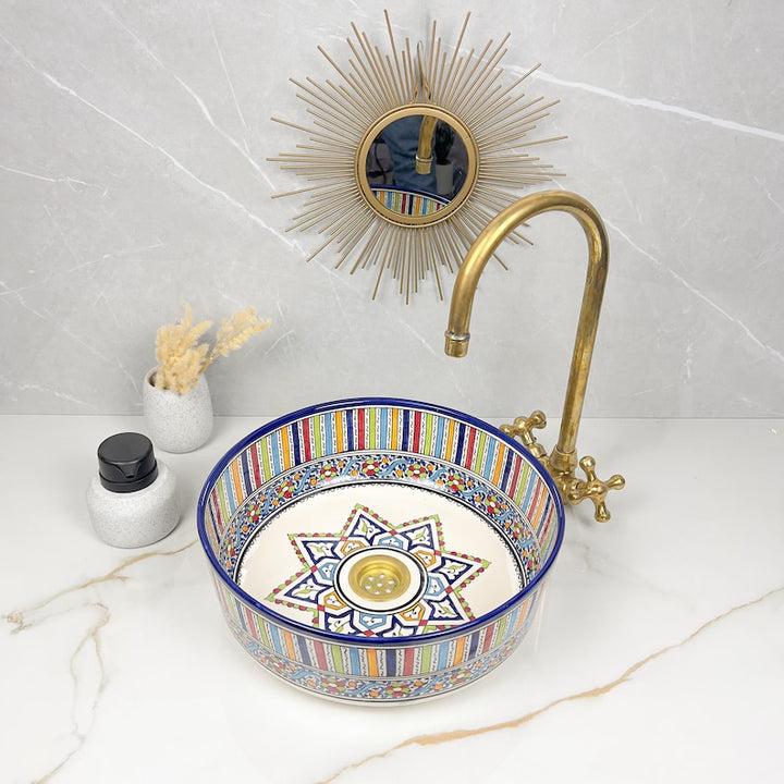Vasque Marocaine en céramique #455
