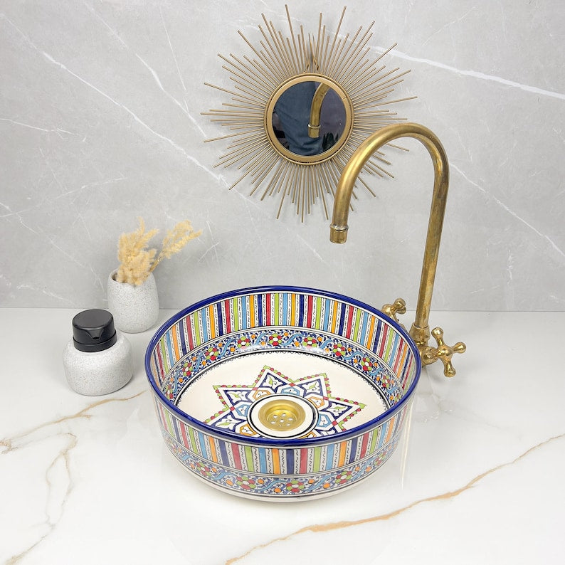 Vasque Marocaine en céramique #455