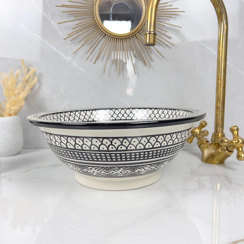 Vasque Marocaine en céramique #478