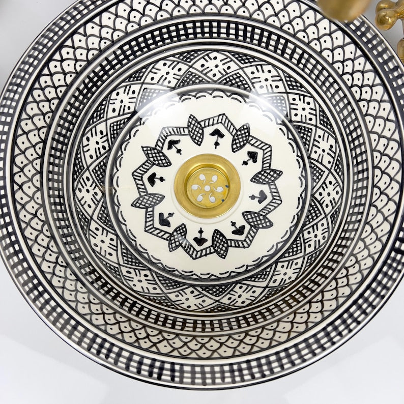 Vasque Marocaine en céramique #478