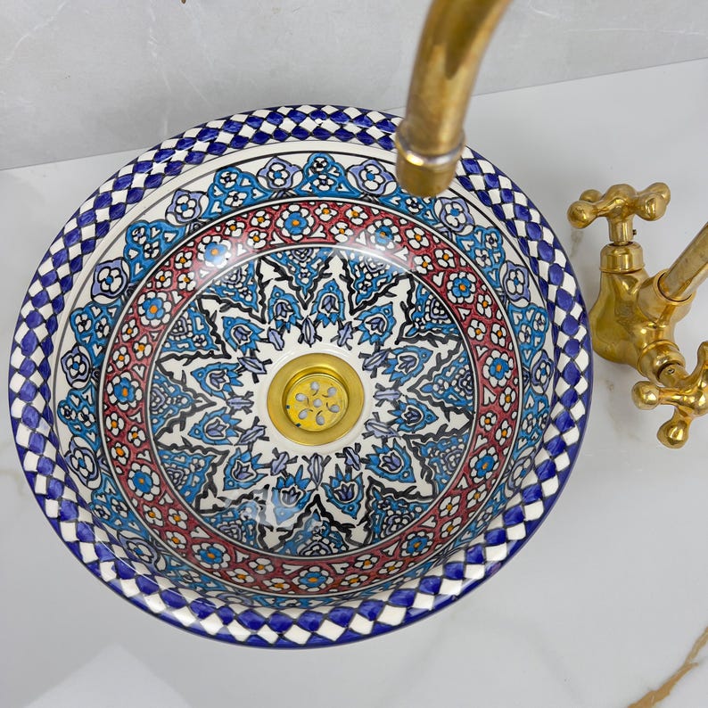 Vasque Marocaine en céramique #464