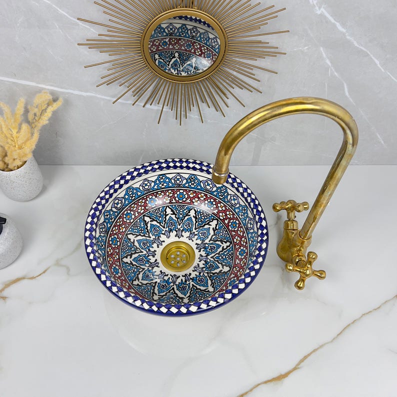 Vasque Marocaine en céramique #464