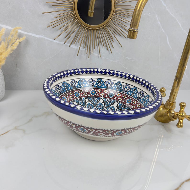 Vasque Marocaine en céramique #464
