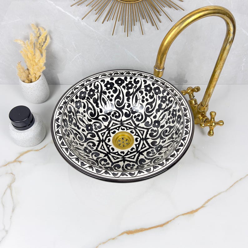 Vasque Marocaine en céramique #480