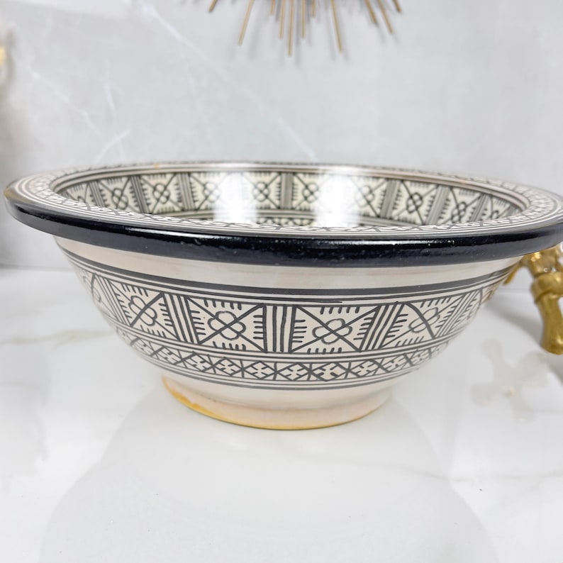 Vasque Marocaine en céramique #485