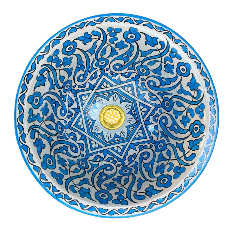 Vasque Marocaine en céramique fait main #135