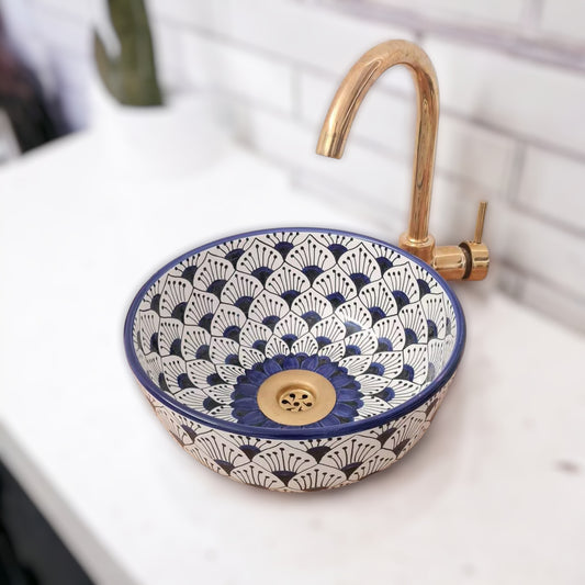 Évier - Vasque en céramique fait main - Vasque marocaine - Lavabo marocain #10