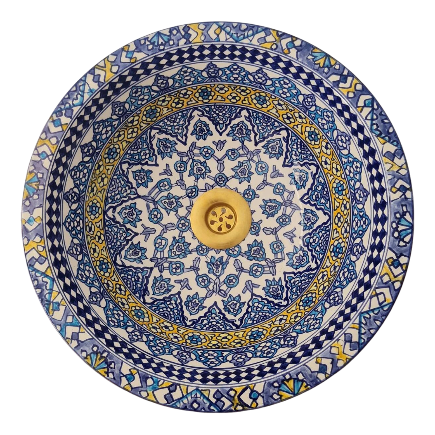 Vasque Marocaine en céramique fait main #123