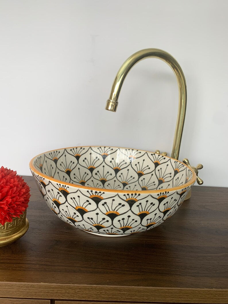 Vasque Marocaine en céramique fait main #30